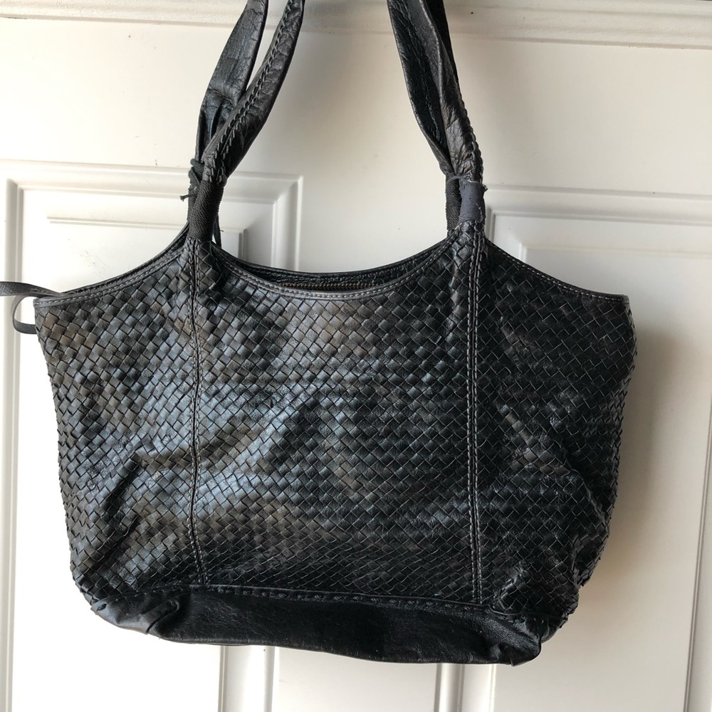 COPY - The Sak black woven purse